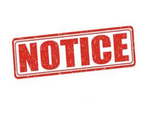 Notice From Education Department  (Secondary)